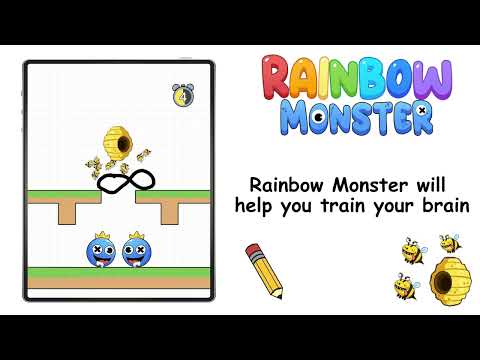 Rainbow Monster: Draw To Save