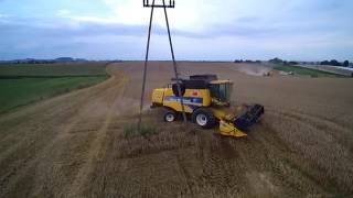 NEW HOLLAND + 2 x CLAAS