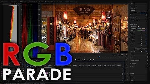 White Balance Correction Using RGB Parade - Premiere Pro CC Tutorial