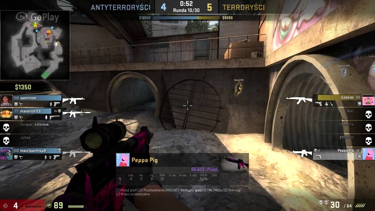 CS GO TUTORIAL: HOW TO PRO PLAY WITH SG 553 ??? - ACE - YouTube