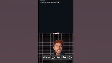 What are the interesting DuckDB metadata functions ?