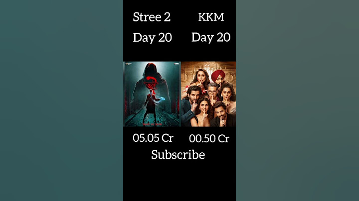 Stree 2 vs Khel Khel Mein | Day 20 | Boxoffice collection |#youtubeshorts #bollywood
