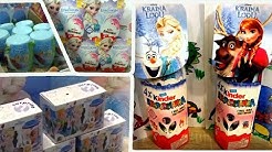 76 Disney Frozen Anna and Elsa Princess of Arendelle Kinder Surprise Eggs (6 video in one) #96  - Durasi: 56:15. 