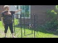 Pet Playpen-Dog Playpen, 48 in(H) Pet fence for outdoors