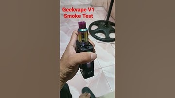 Geekvape Aegis Legend V1 Smoke Test
