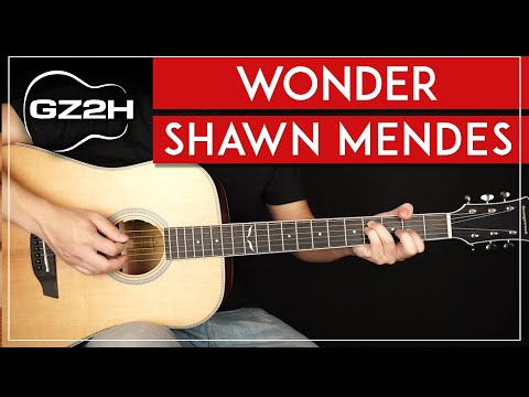 Wonder Guitar Tutorial Shawn Mendes Guitar Lesson |No Capo + Easy Chords|