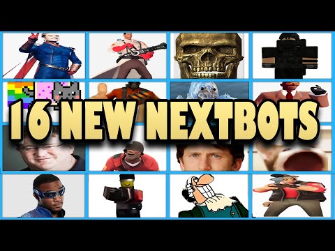 ALL 16 NEXTBOTS IN EVADE [ UNUSUALS ] & Their ORIGINS