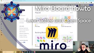 Lean Coffee or Open Space with Miro Board