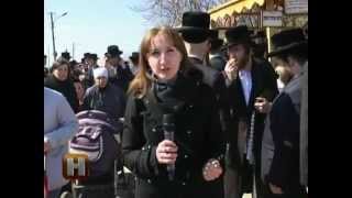 Tv News Report About Belzer Rebbe And His Chasidim In Ukraine