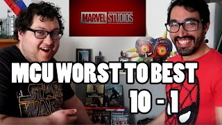 MCU Films Ranked Worst to Best Part 2