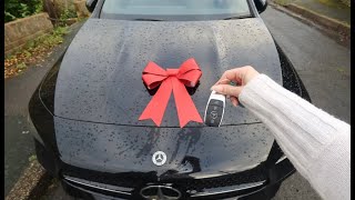 Santa bought me a car