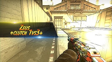 CS:GO | Zeus "CLUTCH 1vs3" Grand Final Starladder i-League Invitational