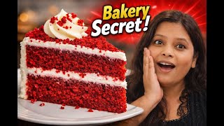 Secrets of Perfect Red Velvet Cake | Bakery Style Soft & Moist