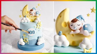 Baby Boy Cake Ideas for First Birthday｜New Born Baby Cake Design