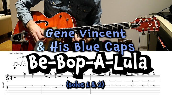 Be-Bop-A-Lula Guitar version - Guitar performance video thumbnail