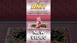 Amy Rose's pet Hedgehog Modeling #shorts  #animation