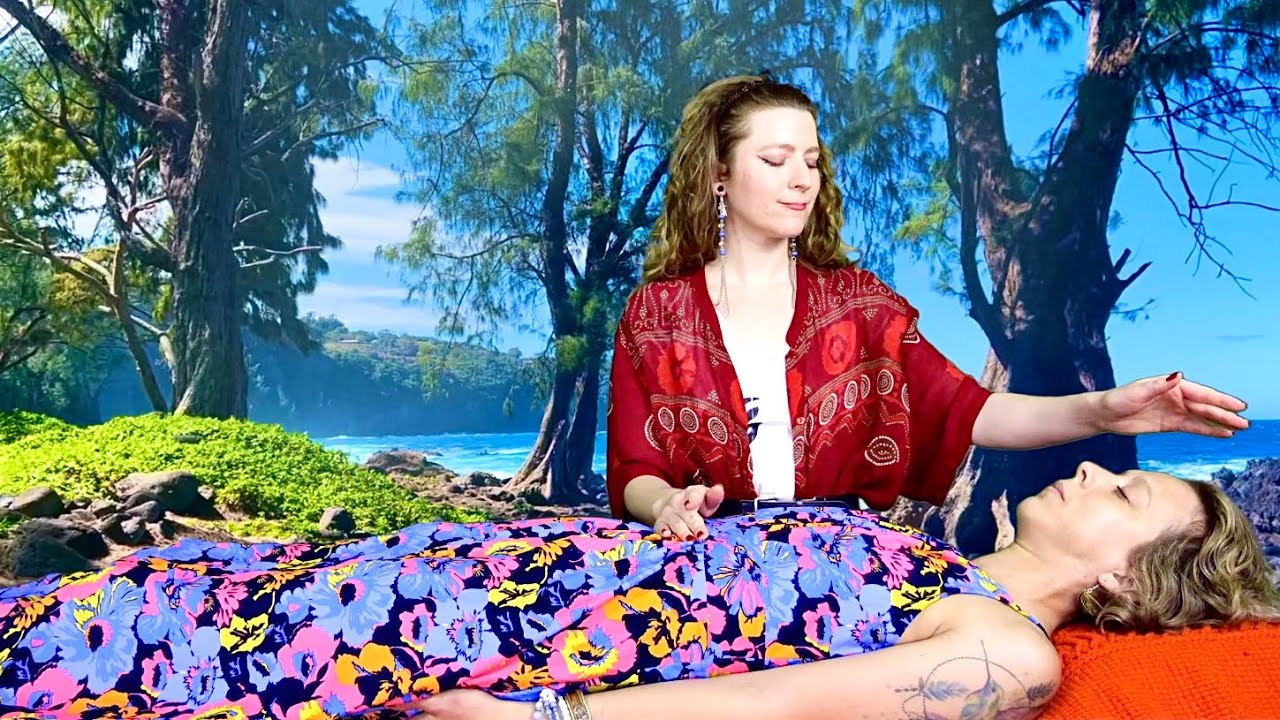 ASMR Reiki | Real Person Energy Healing Session (guided breathwork ...