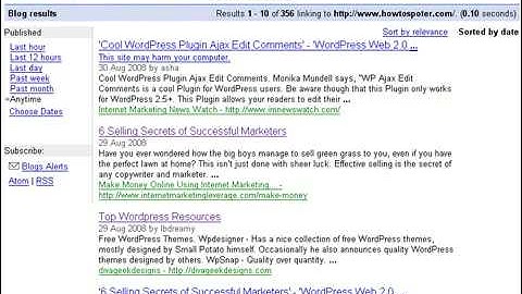 Howto Get Oneway Backlinks Video Guide