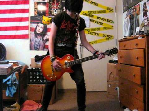 Sixx AM Smile guitar cover - YouTube