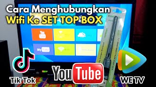 Cara Menghubungkan Wifi Ke Set Top Box TV Digital #service #stb #settopbox