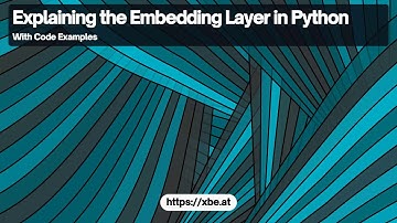Embedding Layer Fundamentals in Python