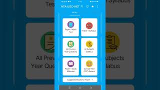 Best free mobile app to prepare for NTA NET | SET | competitive exams | trending | aspirants | NET screenshot 1