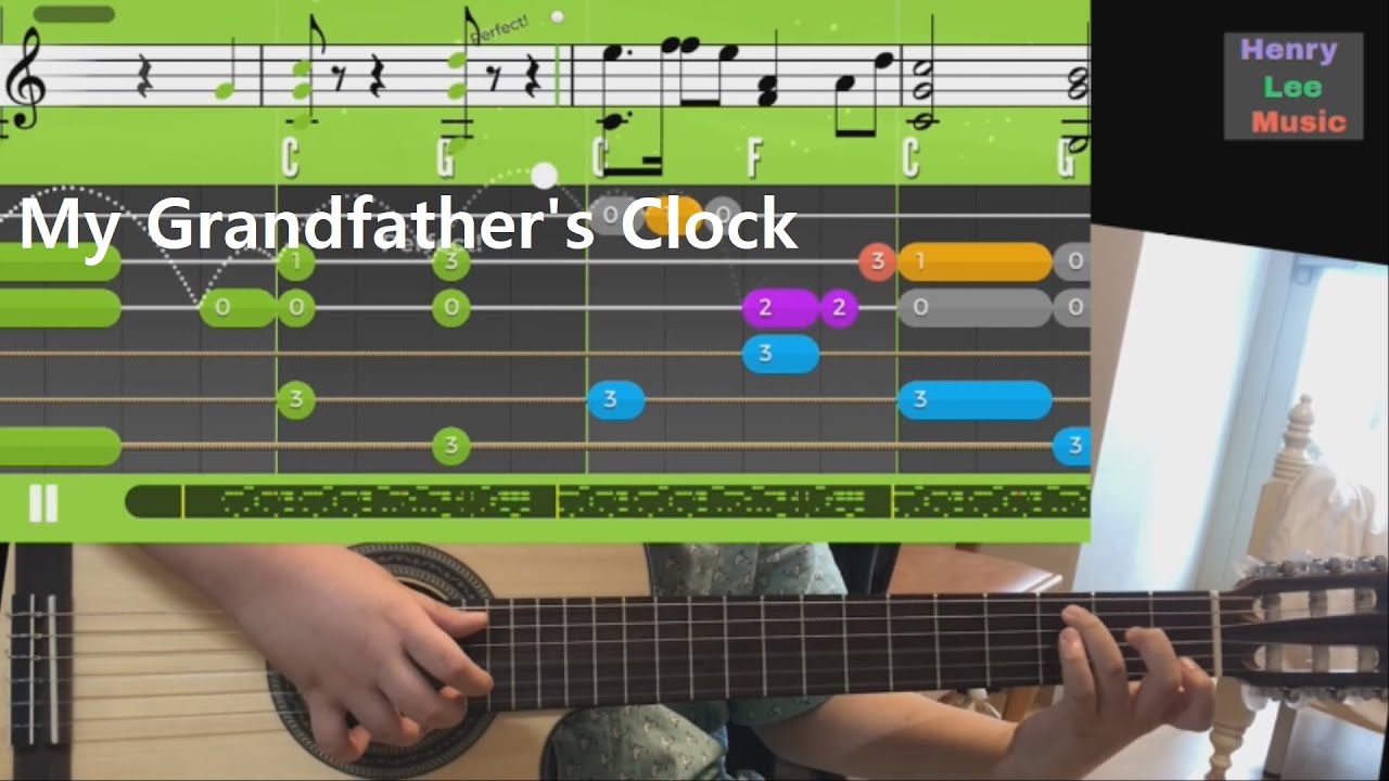 My Grandfather's Clock Henry Clay Work (Yousician Fingerstyle