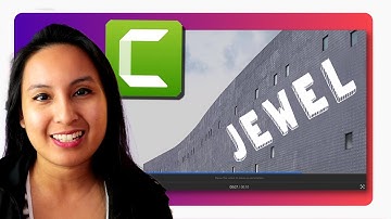 Camtasia 2021  How to Add Slide-In Text On a Side of a Building: Cool Editing Effect!