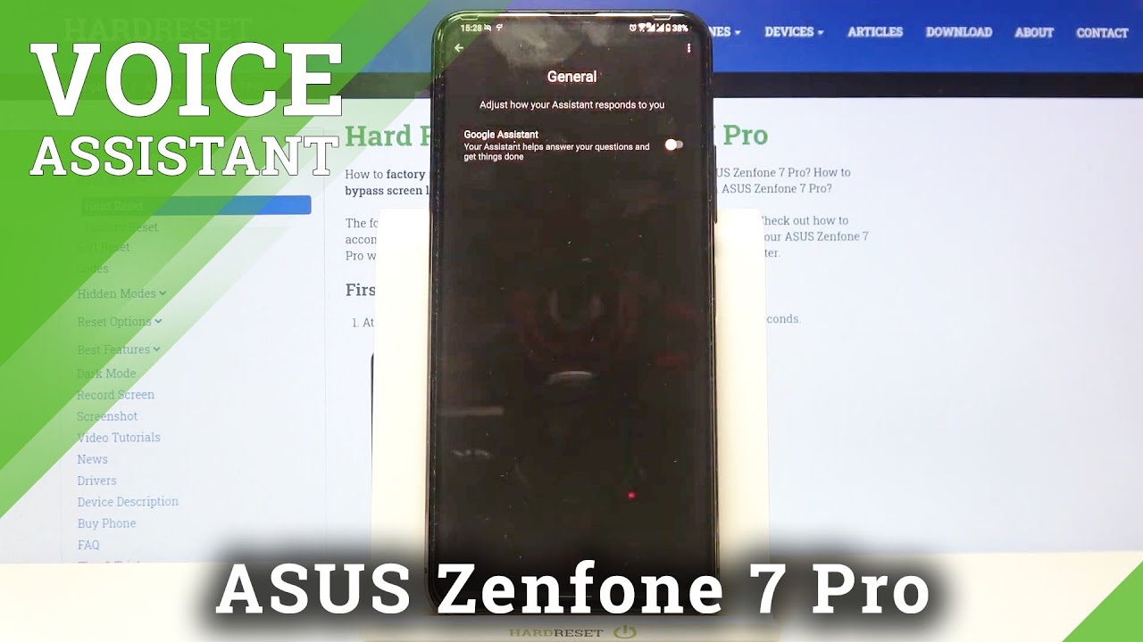 How To Disable Google Assistant In Asus Zenfone 7 Pro Turn Off Google Assistant Youtube