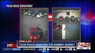 Tulsa police searching for robbery suspect