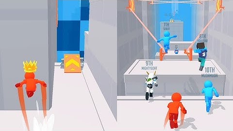 Parkour Race 🤒🤕 All Levels Gameplay  Android , iOS  v.5