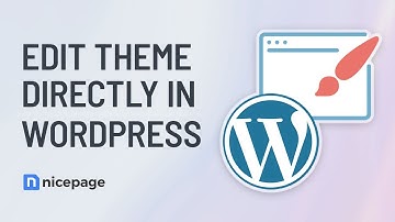 Edit Nicepage Theme directly in WordPress (Super Easy!)