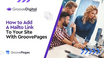 How to Add "Mailto" Links to GroovePages