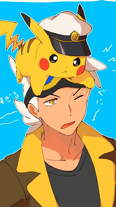 Professor fredic and captain Pikachu #music #remix #pokemon