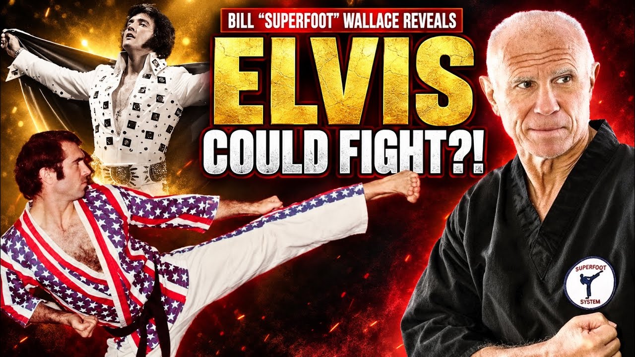 Could Elvis Presley REALLY Fight? Bill “Superfoot” Wallace Tells the Truth