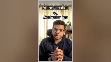 Authentication vs Authorization