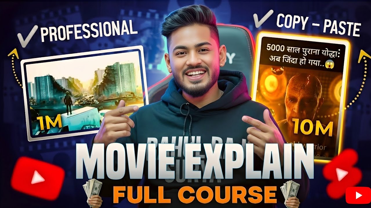 How to make movie explanation video (Full Course) | Make a copy - paste ...