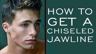 HOW TO HAVE A CHISELED JAWLINE | 5 Tips for Stronger Jawline for Men