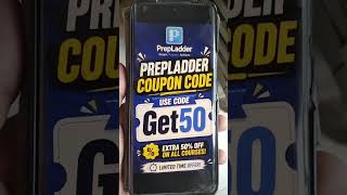 Prepladder coupon code | prepladder discount code | prepladder referral code | prepladder promo code