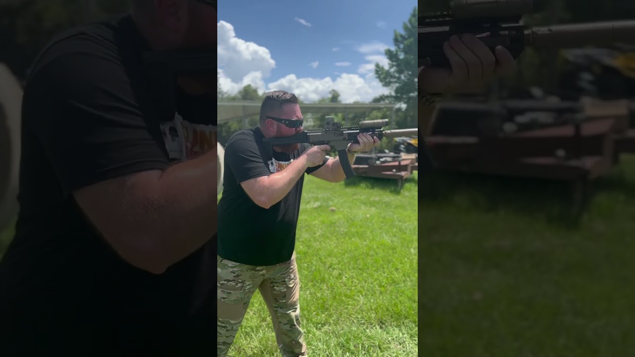 Testing of the new Nexus Firearms bearing delayed receiver