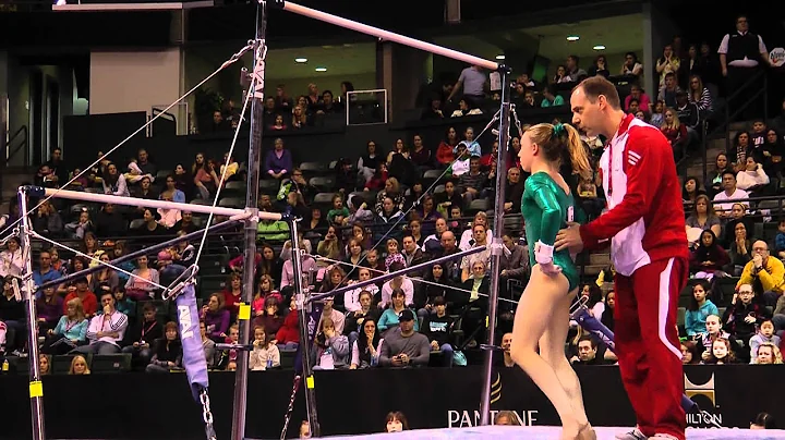 Jordyn Pedersen - Uneven Bars Finals - 2012 Kellog...