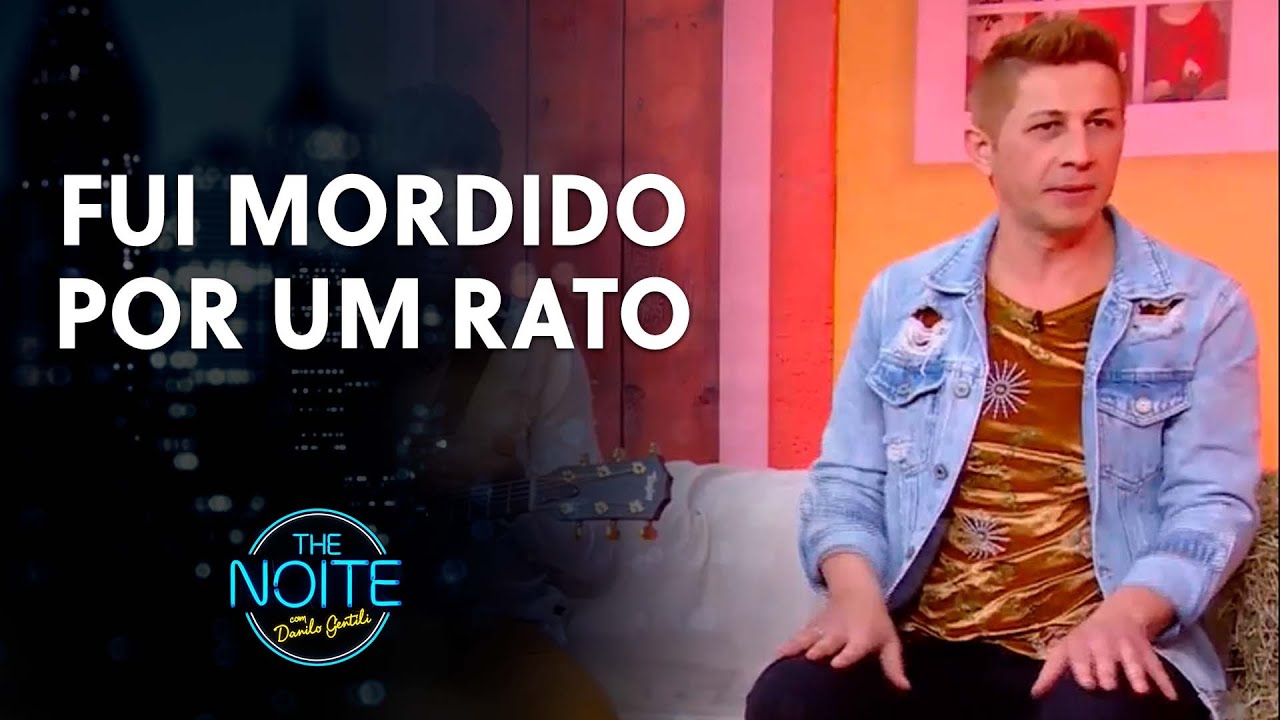Jorge Filho, da banda Rastapé, contou sobre a mordida que levou de um rato | The Noite (21/06/22)