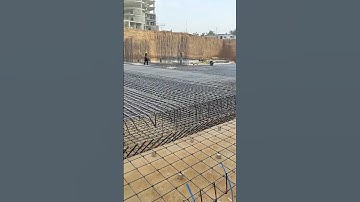 18 story Appointment building 48 inches bed Raft foundation #shorts #construction #concrete