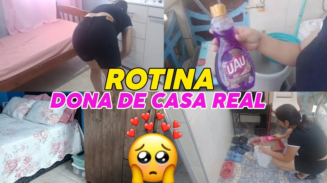 💖VLOG ROTINA SIMPLES ♡ Tentando da conta de tudo sozinha ♧ Limpeza Rápida 