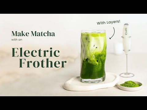 Matcha Tutorial: Brew a Matcha Latte with an Electric Whisk
