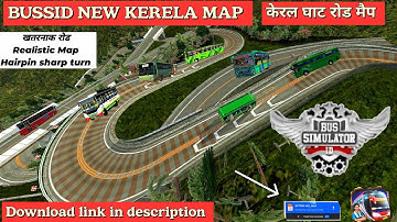 Bussid 3.7 New Hill Mod || New Best hill map mod || Bussid new Map Mod #bussimulatorindonesia