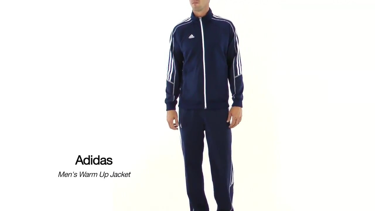 Adidas Men's Warm Up Jacket | SwimOutlet.com