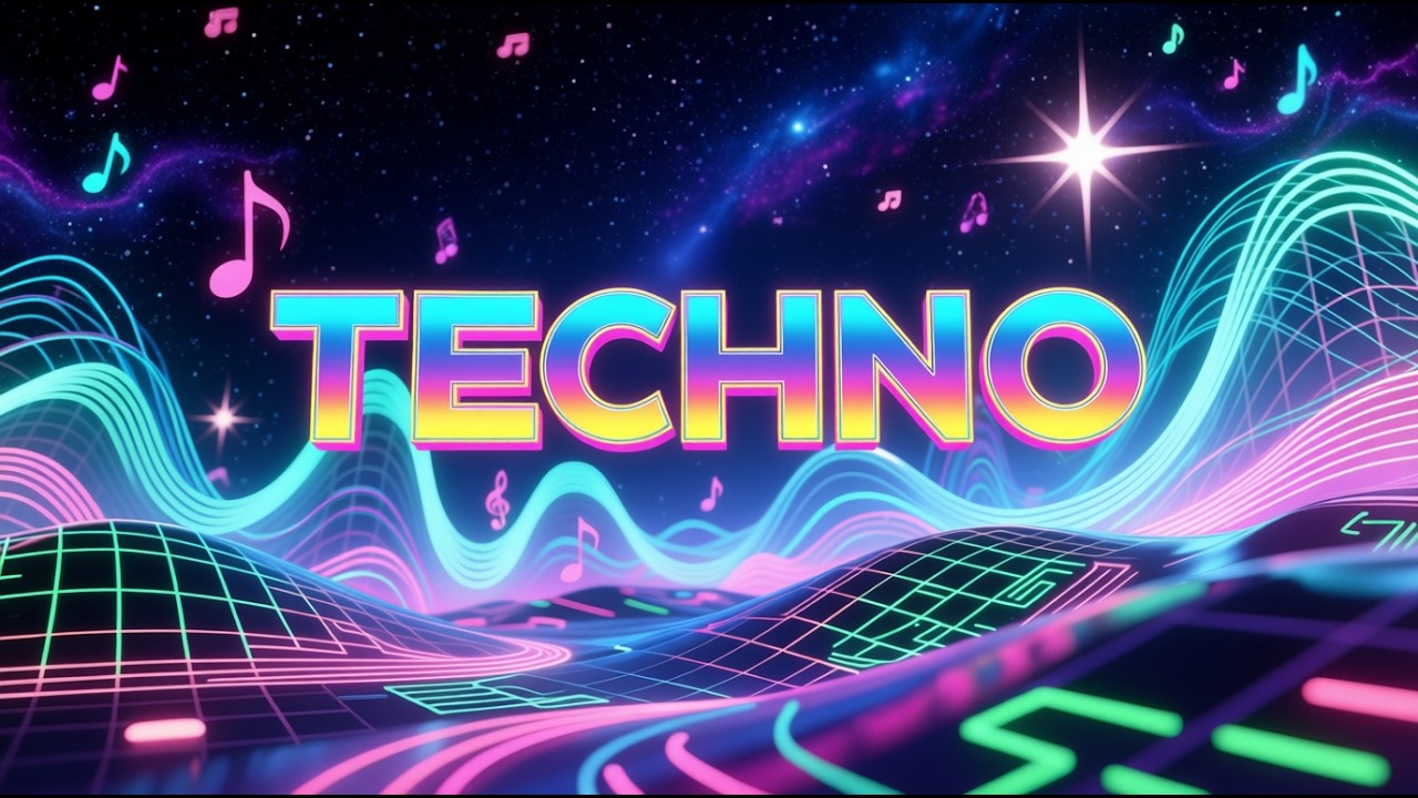 Techno Keep It Up AI Music TimeLapse Video