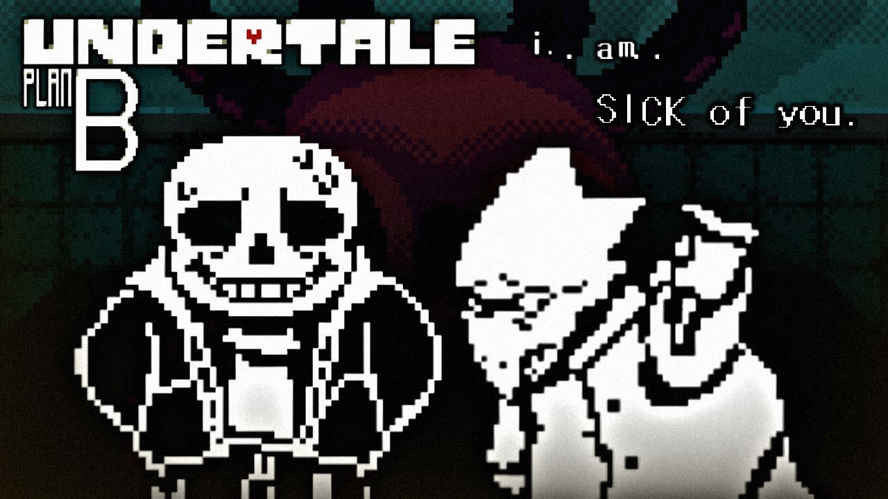 UNDERTALE: PLAN B | SANS, ALPHYS, THE DT EXTRACTOR | FULL FIGHTS
