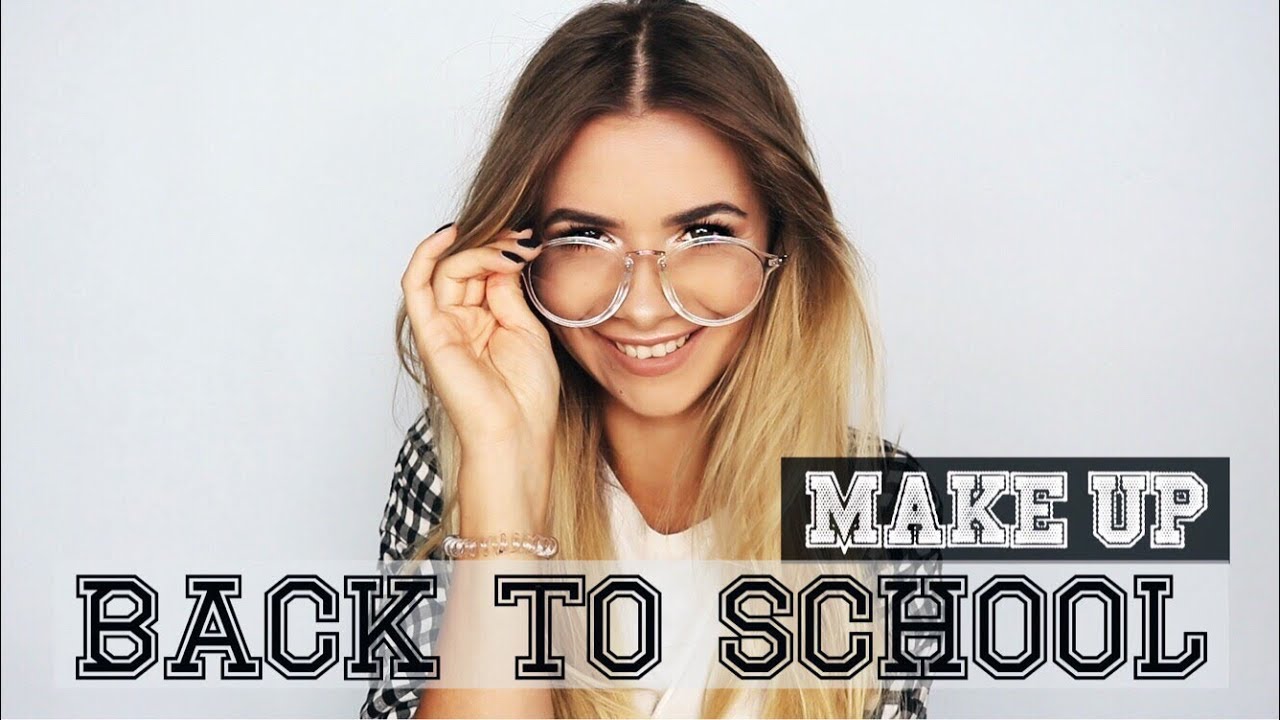 BACK TO SCHOOL: MAKIJAŻ DO SZKOŁY | TANIE, DROGERYJNE PRODUKTY | CheersMyHeels